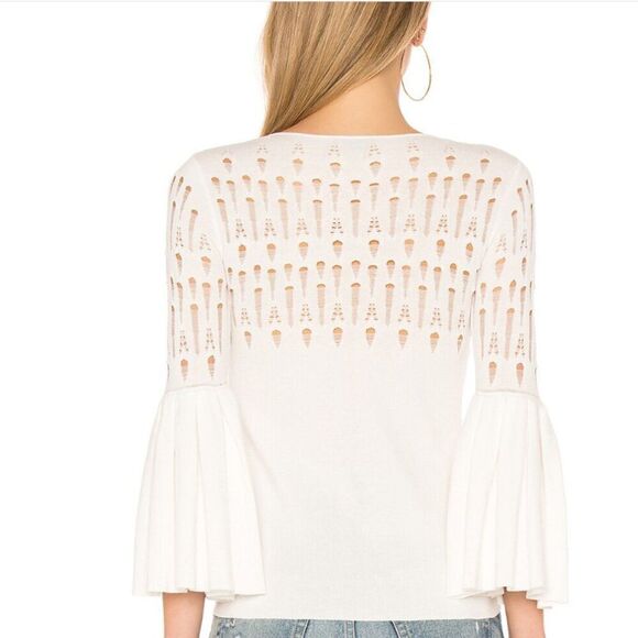 BAILEY 44 Street Fair Sweater White Size Large - Picture 6 of 8